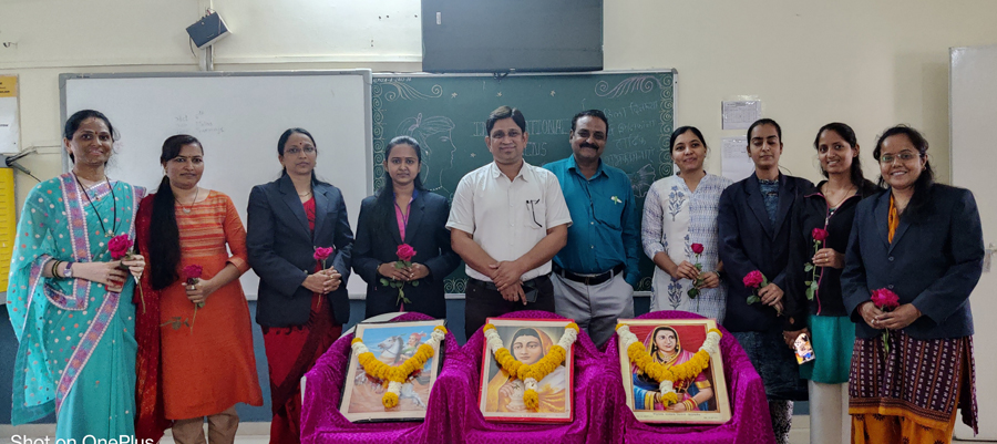 Womens Day Celebrated in Adv. Lalita Patil International School, Amalner